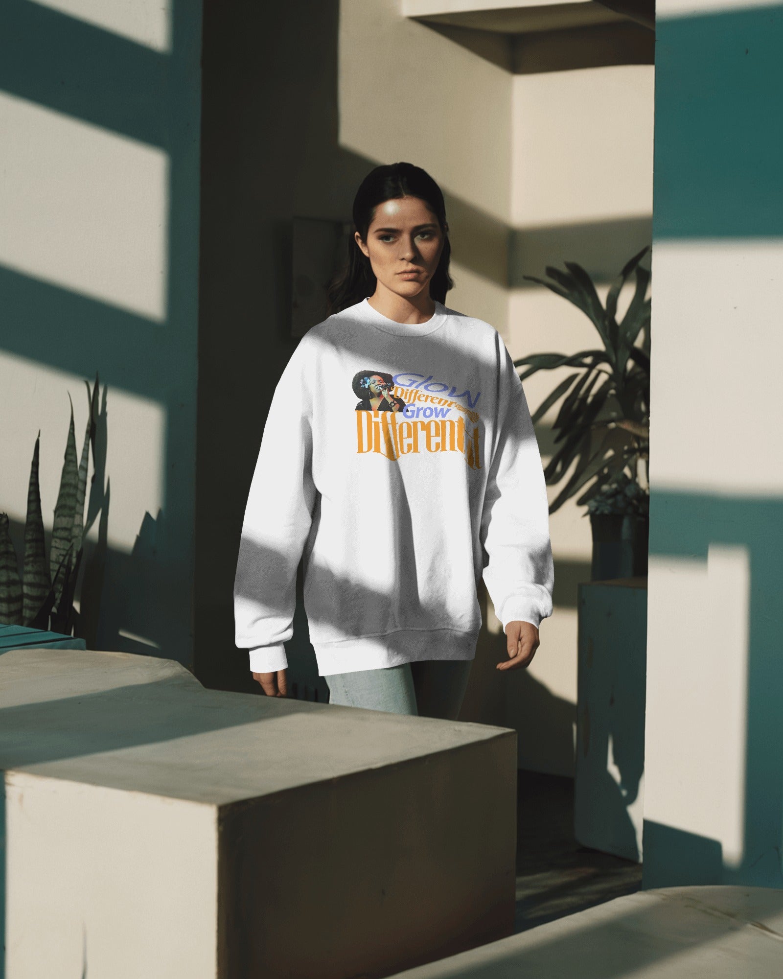 Born to Shine Sweatshirt – Motivational Unisex Crewneck – Inspirational Fleece Pullover